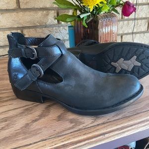 Born Leather Booties